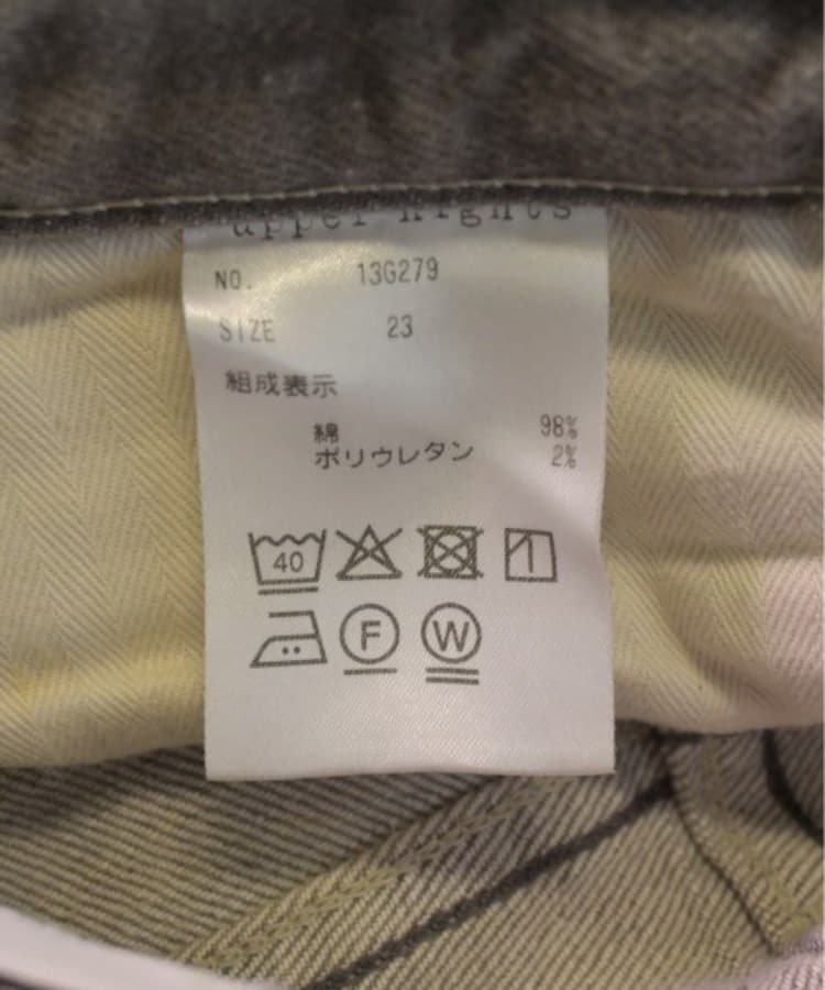 ラグタグ(RAGTAG)のupper hights アッパーハイツ レディース デニムパンツ サイズ：23(XS位)4