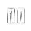 ラグタグ(RAGTAG)のupper hights アッパーハイツ レディース デニムパンツ サイズ：23(XS位)8