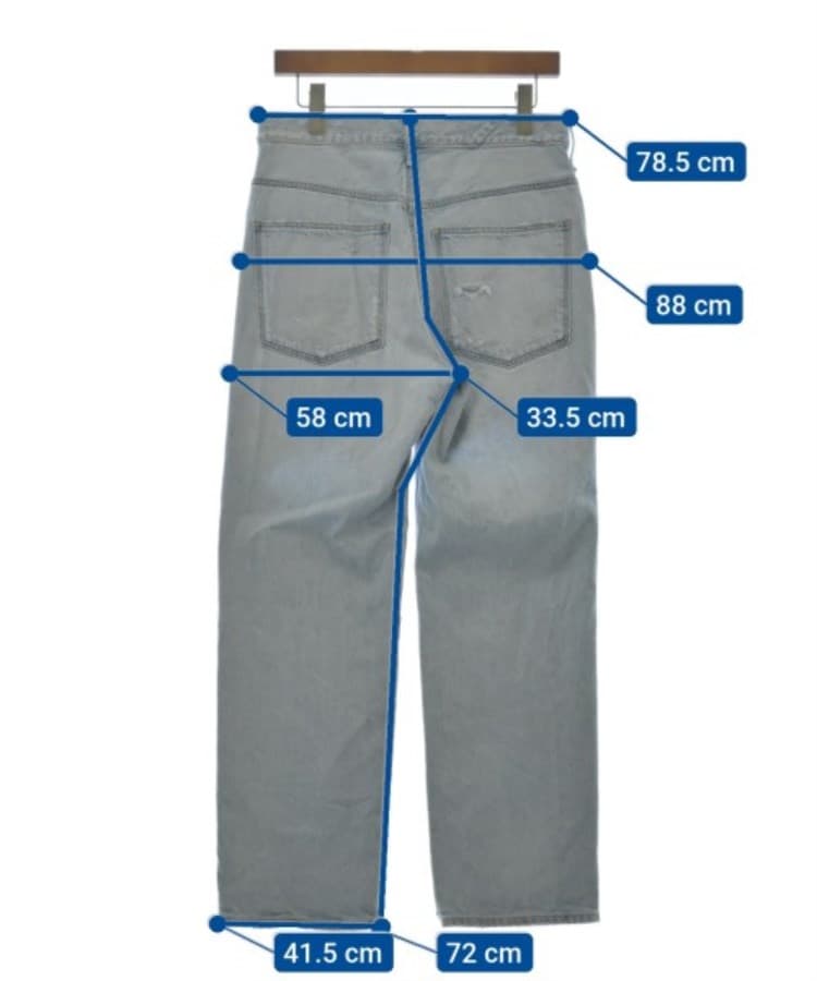 upper hights アッパーハイツ レディース デニムパンツ サイズ upper hights アッパーハイツ レディース デニムパンツ サイズ