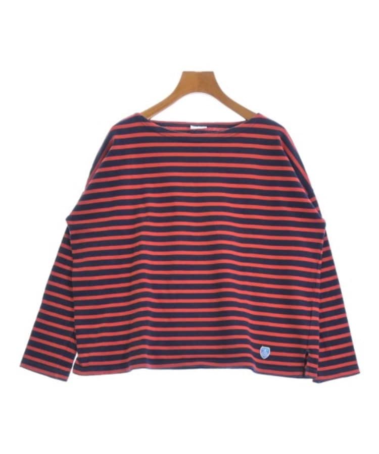 ラグタグ(RAGTAG)のORCIVAL オーシバル レディース Tシャツ・カットソー サイズ：F 紺x赤(ボーダー)