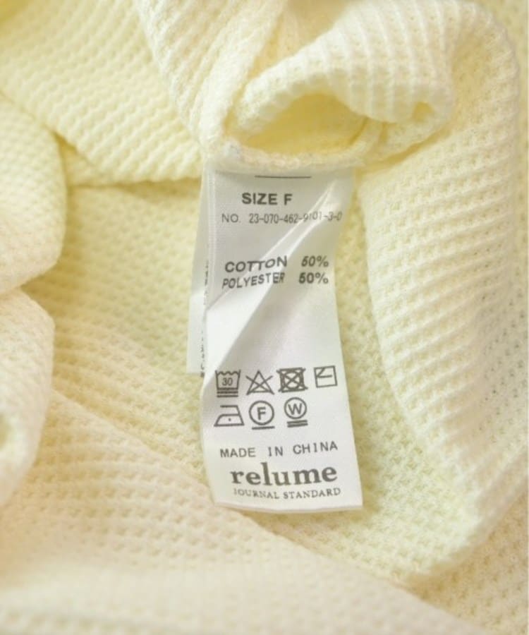ラグタグ(RAGTAG)のJOURNAL STANDARD relume ジャーナルスタンダードレリューム レディース Tシャツ・カットソー サイズ：F4
