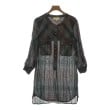 ラグタグ(RAGTAG)のISABEL MARANT ETOILE イザベルマランエトワール レディース ワンピース サイズ：0(XS位) グレーxエンジx黒系(チェック)