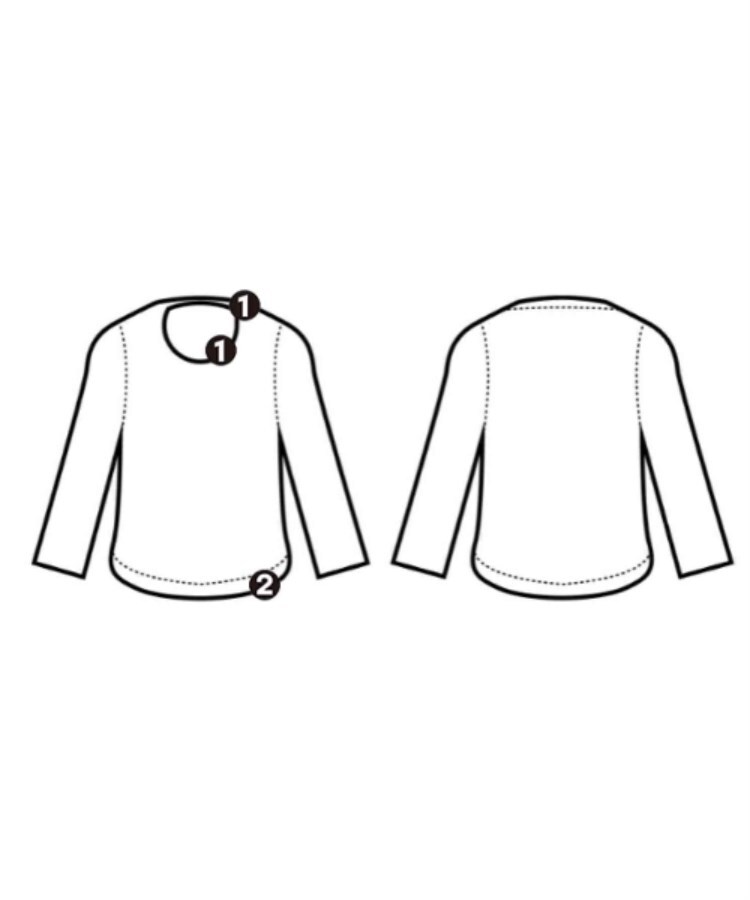 ラグタグ(RAGTAG)のLe minor ルミノア レディース Tシャツ・カットソー サイズ：1(S位)9