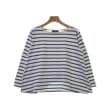 ラグタグ(RAGTAG)のLe minor ルミノア レディース Tシャツ・カットソー サイズ：1(S位) 白x青(ボーダー)