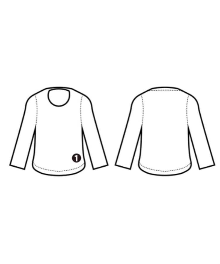 ラグタグ(RAGTAG)のORCIVAL オーシバル レディース Tシャツ・カットソー サイズ：8(XXXL位)8