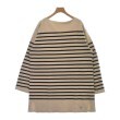 ラグタグ(RAGTAG)のORCIVAL オーシバル レディース Tシャツ・カットソー サイズ：8(XXXL位) ベージュx黒(ボーダー)