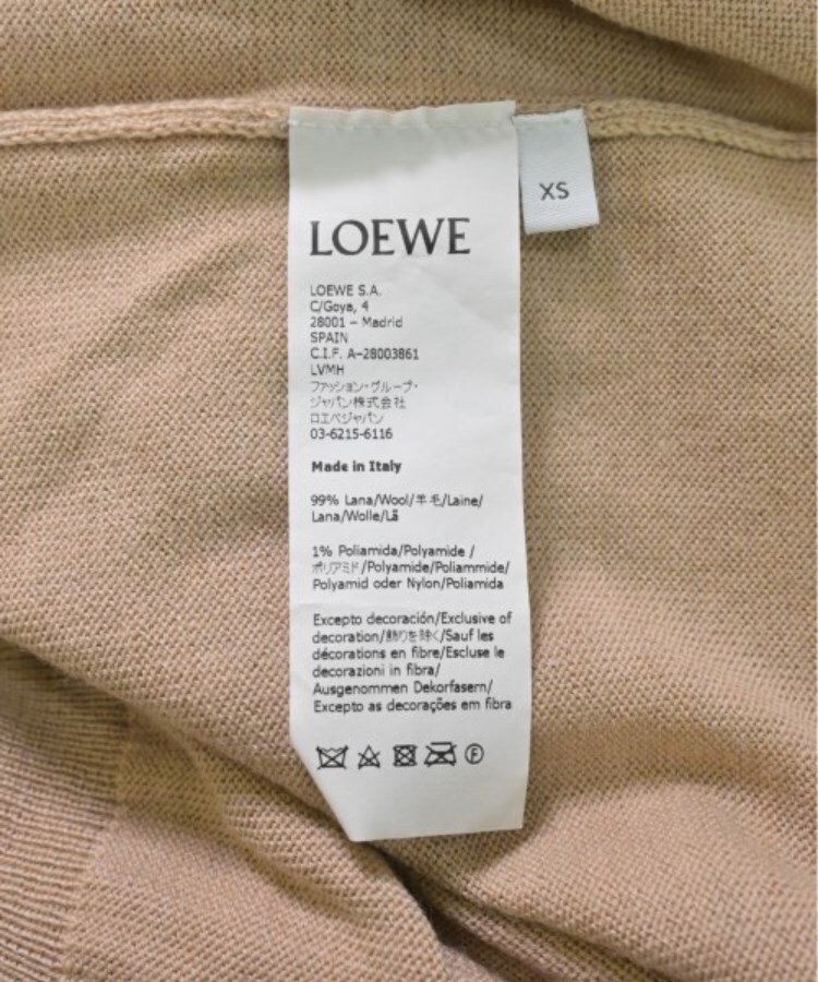 LOEWE ロエベ レディース ニット・セーター サイズ:XS(ニット LOEWE ロエベ レディース ニット・セーター サイズ:XS(ニット