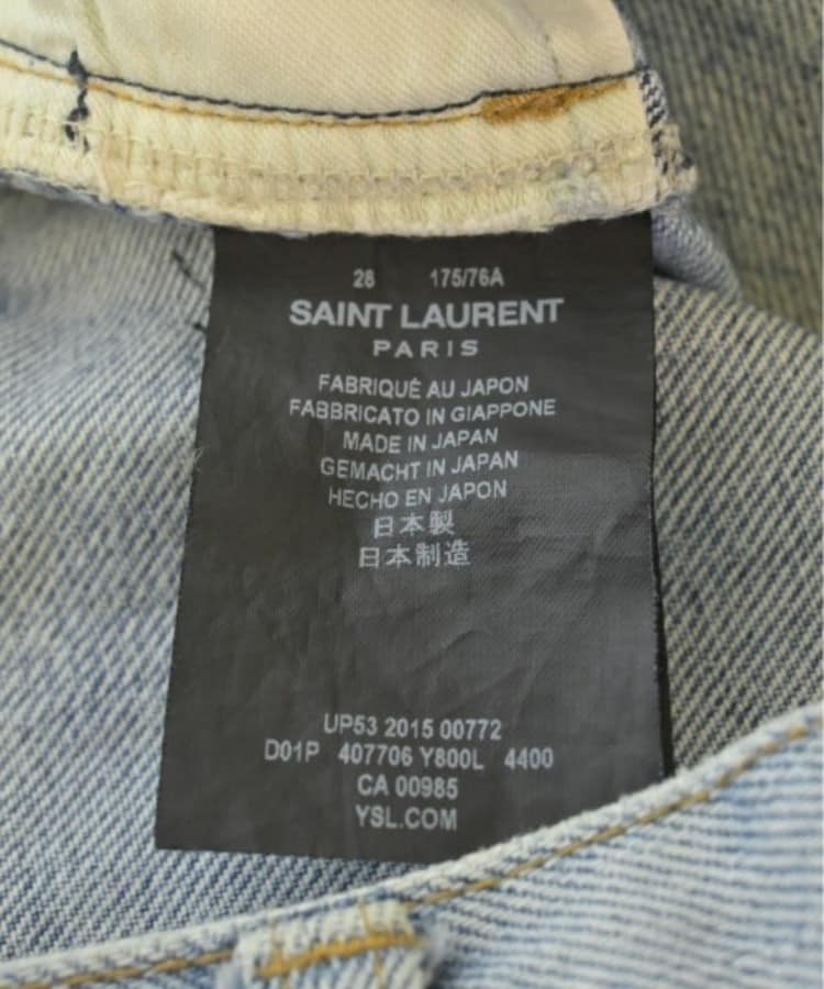 SAINT LAURENT PARIS サンローランパリ レディース デニムパンツ SAINT LAURENT PARIS サンローランパリ レディース デニムパンツ