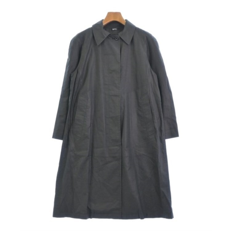 JIL SANDER ネイビー ステンカラーコート ウール混合 44サイズ メンズ