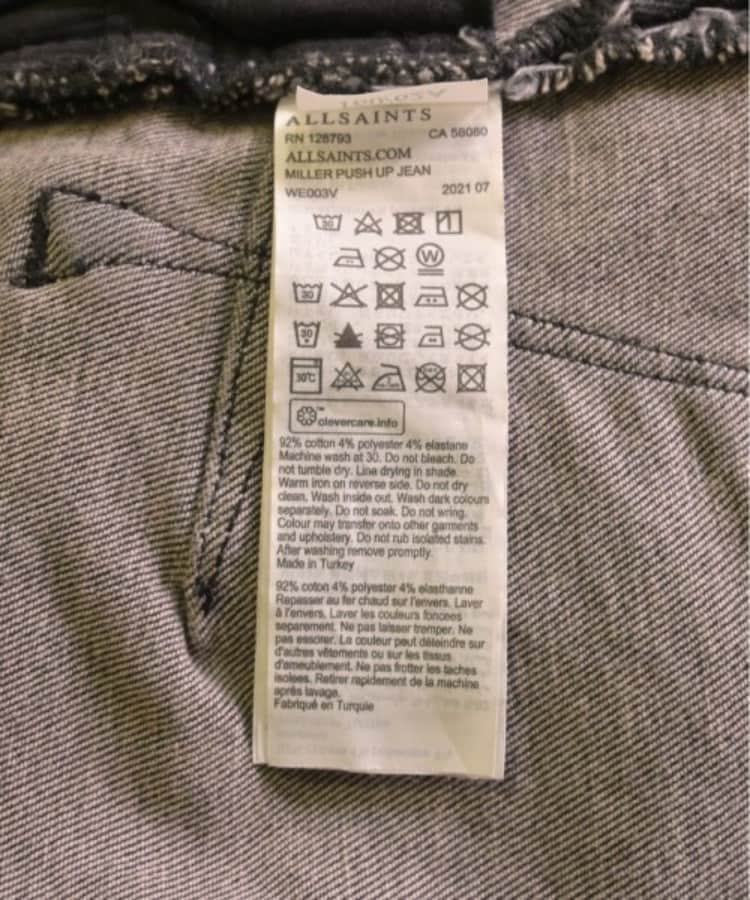 ラグタグ(RAGTAG)のALLSAINTS オールセインツ レディース デニムパンツ サイズ：25(S位)4
