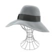 ラグタグ(RAGTAG)のBorsalino ボルサリーノ レディース ハット サイズ：56 グレー