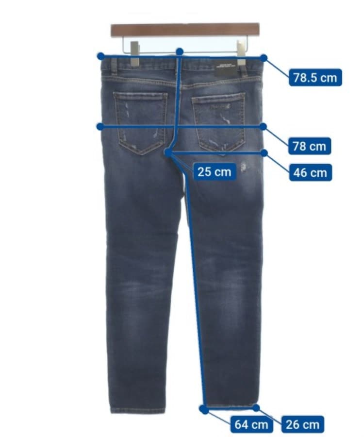 ラグタグ(RAGTAG)のDSQUARED ディースクエアード レディース デニムパンツ サイズ：38(S位)6