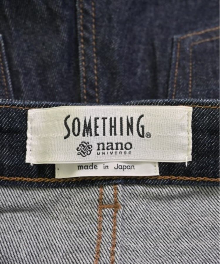 SOMETHING サムシング レディース デニムパンツ サイズ:S SOMETHING サムシング レディース デニムパンツ サイズ:S