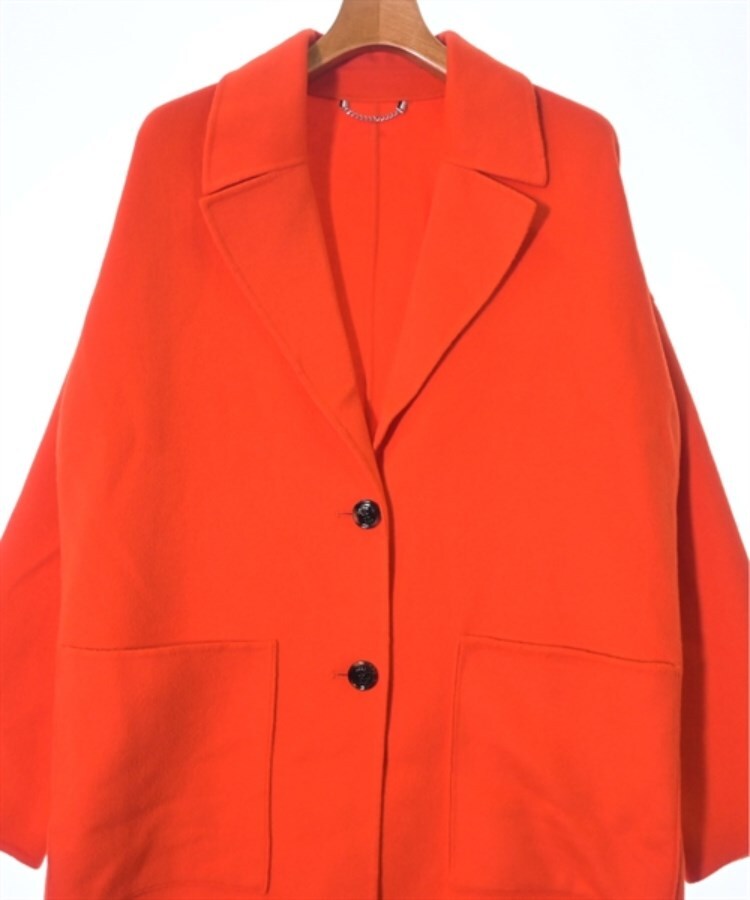 HUGO BOSS 赤タグ カシミヤ混 46 ミドル丈 チェスターコート