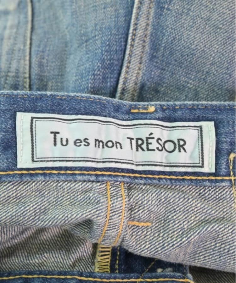 Tu es mon TRESOR トゥエモントレゾア レディース デニムパンツ Tu es mon TRESOR トゥエモントレゾア レディース デニムパンツ