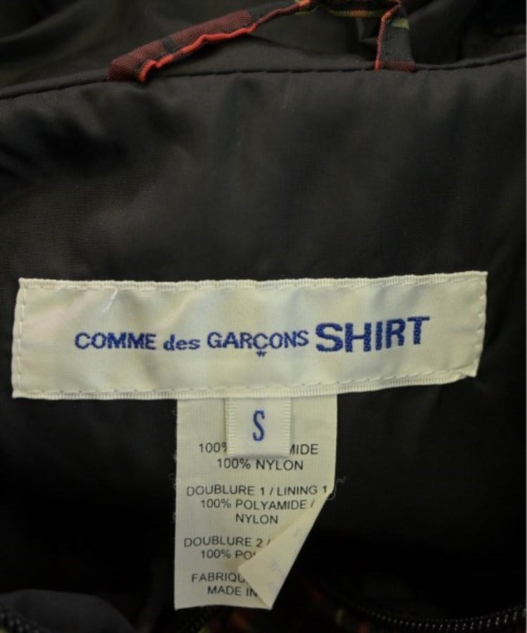 COMME des GARCONS SHIRT コムデギャルソンシャツ メンズ ダウン COMME des GARCONS SHIRT コムデギャルソンシャツ メンズ ダウン