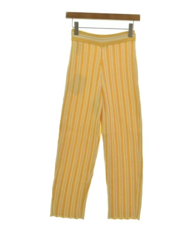 ラグタグ(RAGTAG)のJIL SANDER ジルサンダー レディース パンツ（その他） サイズ：32(XXS位) 黄系x白(ストライプ)