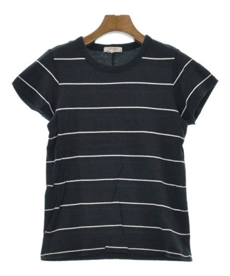 ラグタグ(RAGTAG)のrag & bone ラグアンドボーン レディース Tシャツ・カットソー サイズ：S 紺x白(ボーダー)