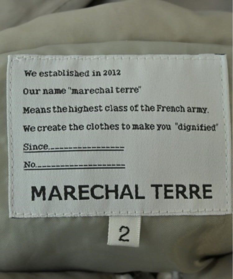 MARECHAL TERRE マルシャルテル レディース ダウンジャケット MARECHAL TERRE マルシャルテル レディース ダウンジャケット