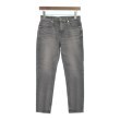 ラグタグ(RAGTAG)のupper hights アッパーハイツ レディース デニムパンツ サイズ：22(XS位) グレー(デニム)