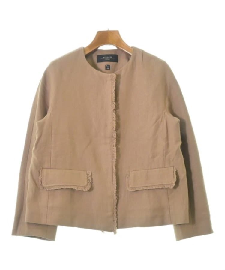 ラグタグ(RAGTAG)のMAX MARA WEEK END LINE マックスマーラウィークエンドライン レディース ノーカラージャケット サイズ：38(S位)1