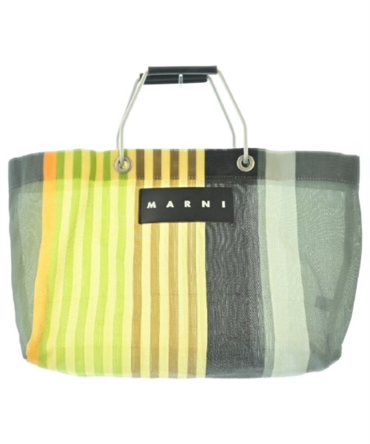 ラグタグ(RAGTAG)のMARNI マルニ レディース トートバッグ グレーx黄x緑