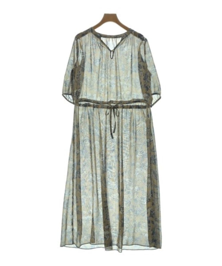 ラグタグ(RAGTAG)のcloset story UNITED ARROWS クローゼットストーリーユナイテッドアローズ レディース ワンピース サイズ：-(M位) ベージュx紺(総柄)