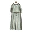 ラグタグ(RAGTAG)のcloset story UNITED ARROWS クローゼットストーリーユナイテッドアローズ レディース ワンピース サイズ：-(M位) ベージュx紺(総柄)