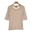 ラグタグ(RAGTAG)のBANANA REPUBLIC バナナリパブリック レディース Tシャツ・カットソー サイズ：M ベージュx白(ボーダー)
