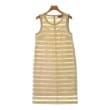 ラグタグ(RAGTAG)のMax Mara STUDIO マックスマーラストゥーディオ レディース ワンピース サイズ：38(S位) ベージュ(ボーダー)