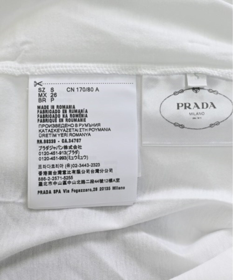 ラグタグ(RAGTAG)のPRADA プラダ レディース Tシャツ・カットソー サイズ：S4
