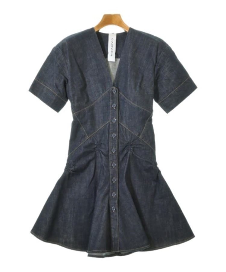 ラグタグ(RAGTAG)のCARVEN カルヴェン レディース シャツワンピース サイズ：34(XXS位) インディゴ(デニム)