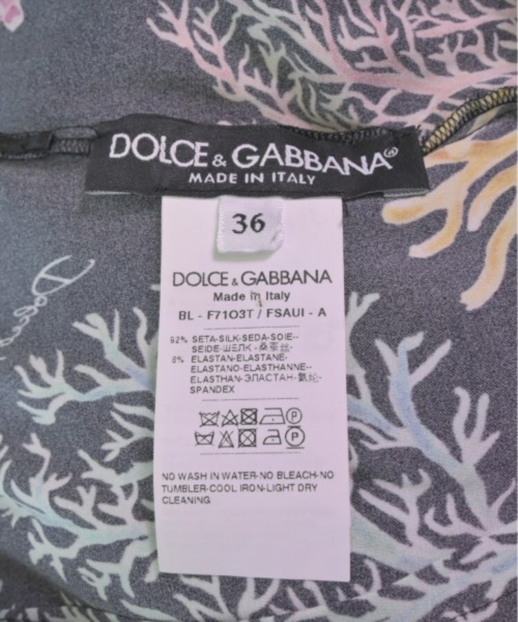 ラグタグ(RAGTAG)のDOLCE&GABBANA ドルチェアンドガッバーナ レディース ブラウス サイズ：36(XS位)3