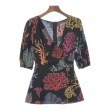 ラグタグ(RAGTAG)のDOLCE&GABBANA ドルチェアンドガッバーナ レディース ブラウス サイズ：36(XS位) 黒x赤x緑等(総柄)