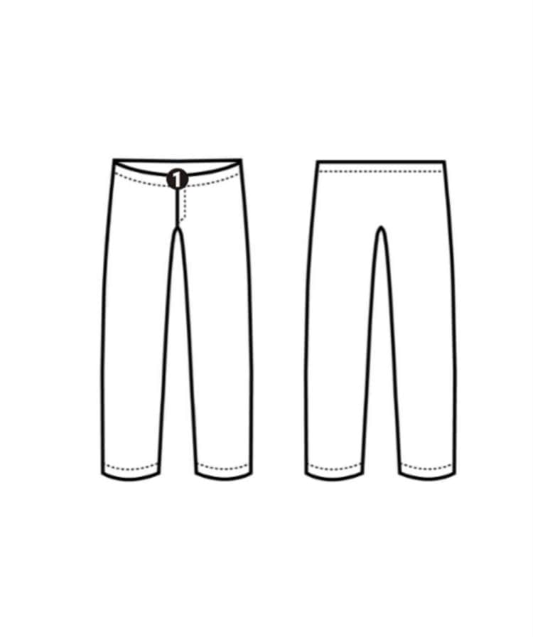ラグタグ(RAGTAG)のMAISON KITSUNE メゾンキツネ メンズ スラックス サイズ：44(S位)8