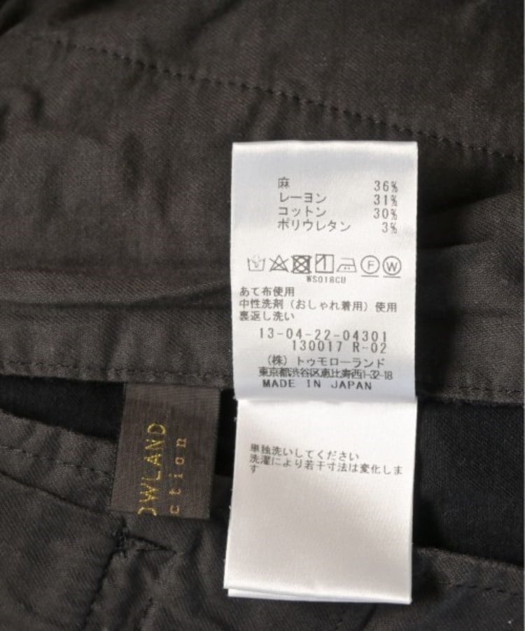 ラグタグ(RAGTAG)のTOMORROWLAND collection トゥモローランドコレクション レディース パンツ（その他） サイズ：34(XS位)3