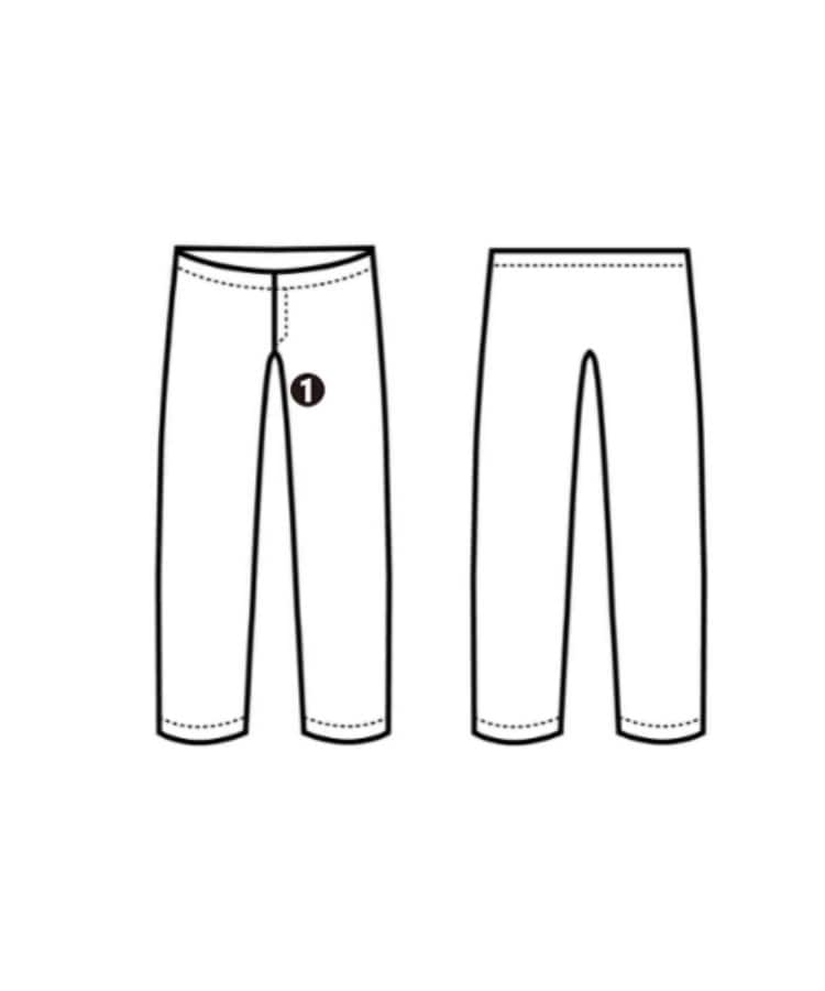ラグタグ(RAGTAG)のDrawer ドロワー レディース クロップドパンツ サイズ：36(S位)7