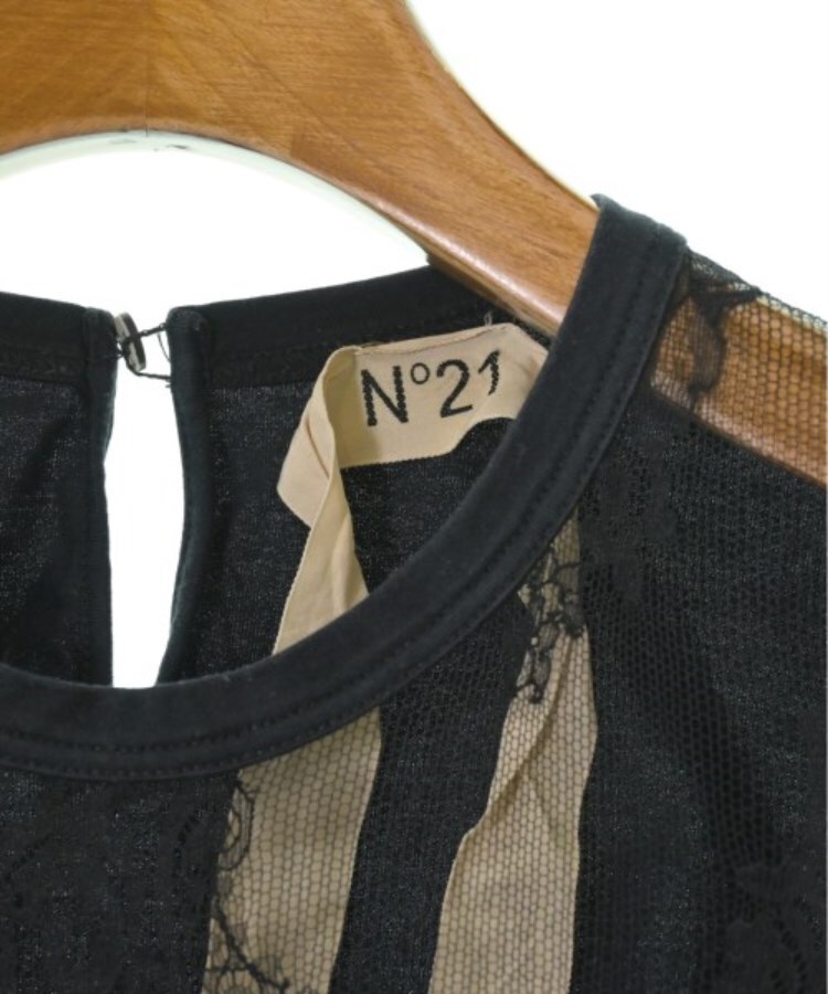 Nﾟ 21 ヌメロヴェントゥーノ Tシャツ・カットソー 36(XS位) 黒