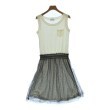 ラグタグ(RAGTAG)のRED VALENTINO ヴァレンティノレッド レディース ワンピース サイズ：XS 白x黒