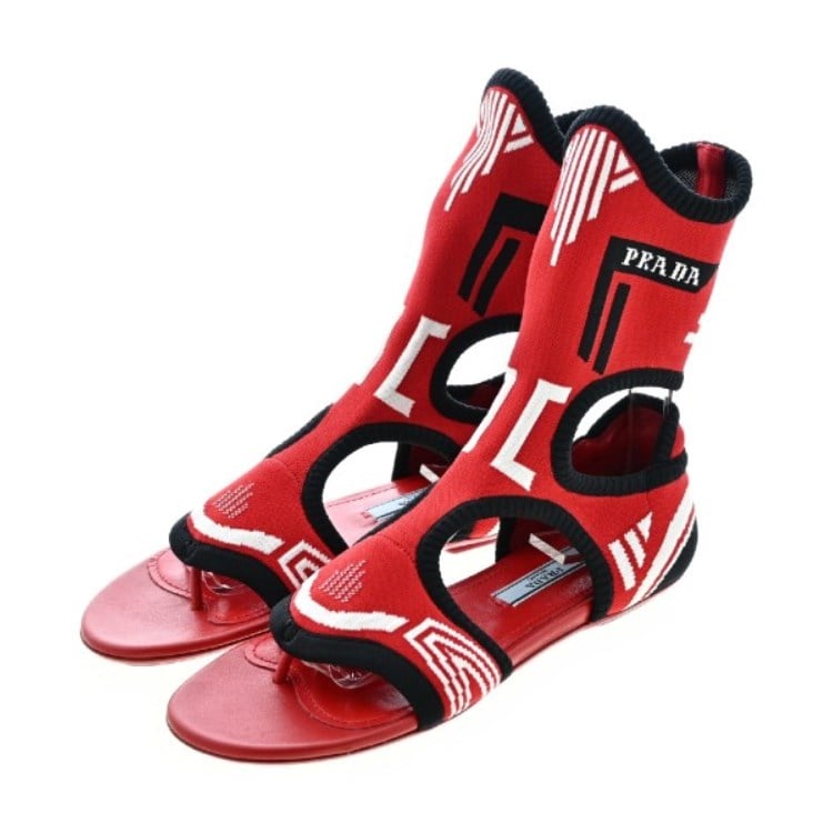 PRADA プラダ レディース サンダル サイズ：EU35 1/2(22cm位