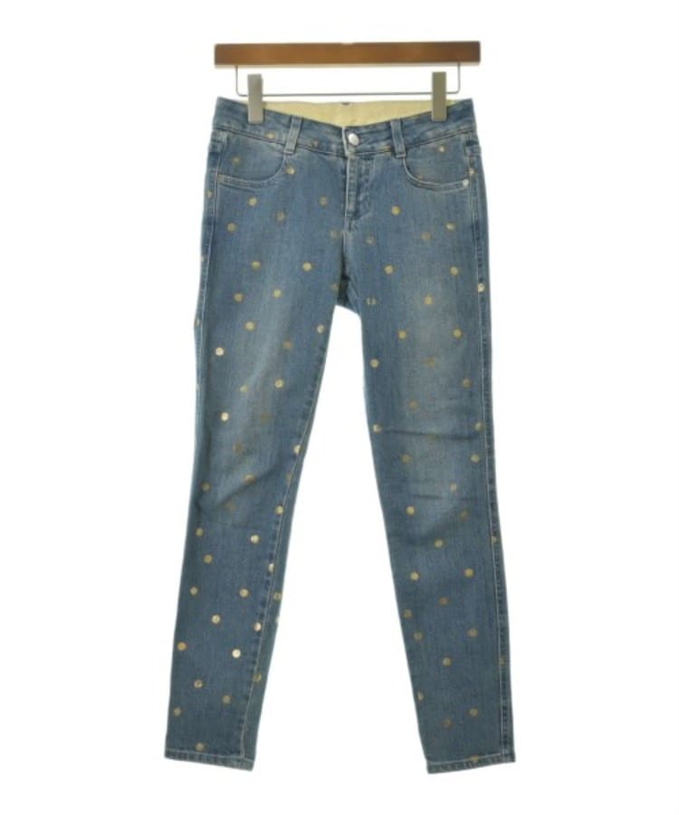 ラグタグ(RAGTAG)のSTELLA McCARTNEY ステラマッカートニー レディース デニムパンツ サイズ：25(S位) 青xゴールド(ドット)