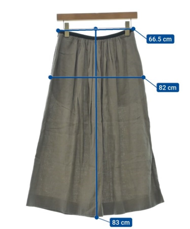 【超目玉枠】 HOWELL MARGARET マーガレットハウエル ロング レディース スカート