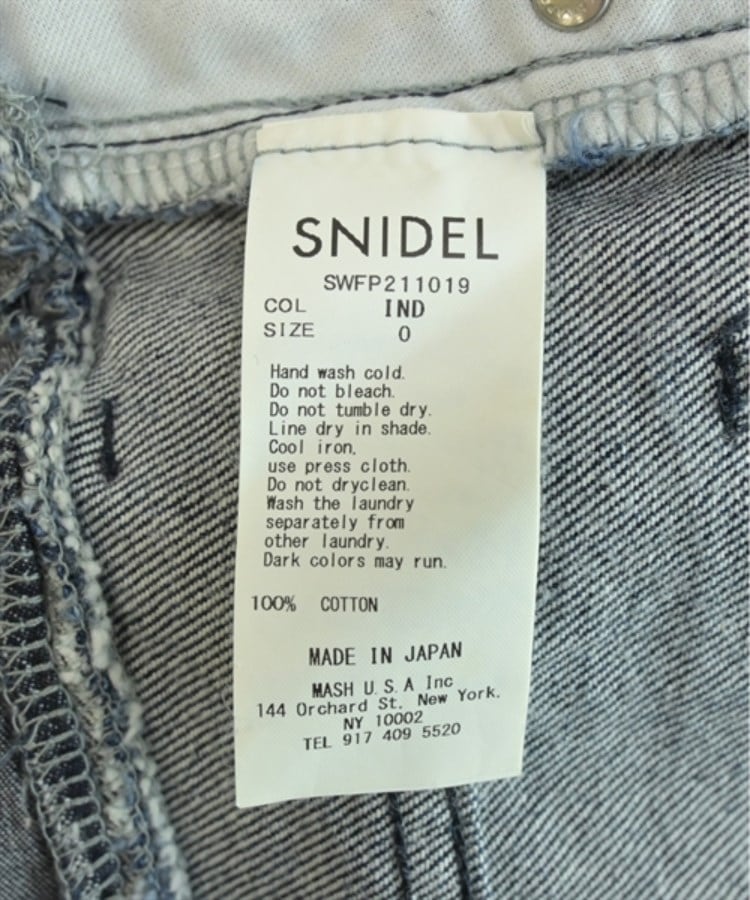 ラグタグ(RAGTAG)のSNIDEL スナイデル レディース デニムパンツ サイズ：0(S位)4