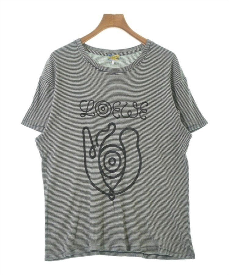 ラグタグ(RAGTAG)のLOEWE ロエベ メンズ Tシャツ・カットソー サイズ：L 黒x白(ボーダー)