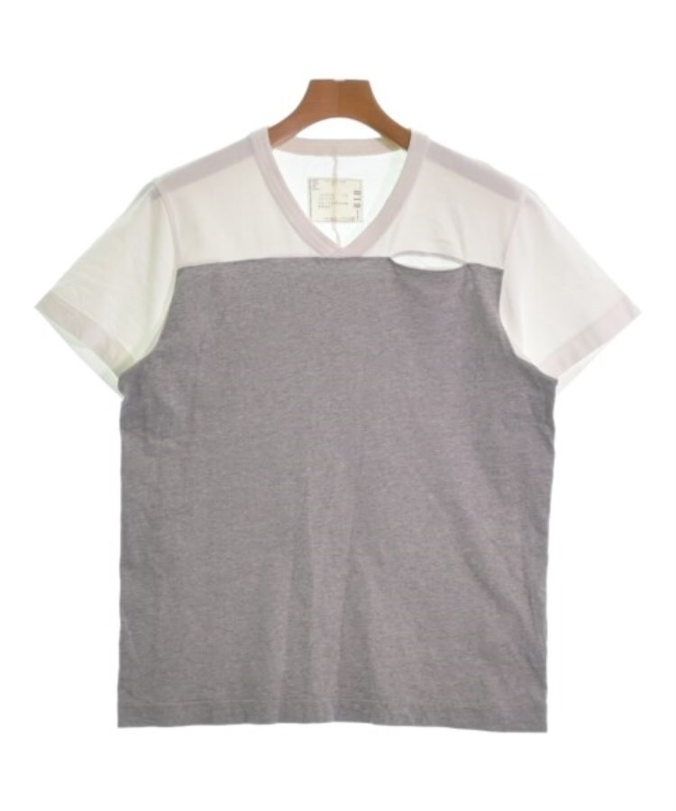 ラグタグ(RAGTAG)のsacai サカイ メンズ Tシャツ・カットソー サイズ：1(S位) 白xグレー