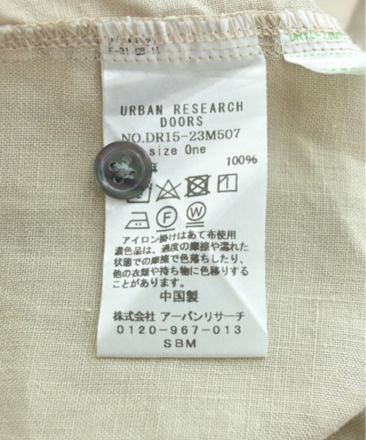 ラグタグ(RAGTAG)のURBAN RESEARCH DOORS アーバンリサーチドアーズ レディース カジュアルシャツ サイズ：ONE4