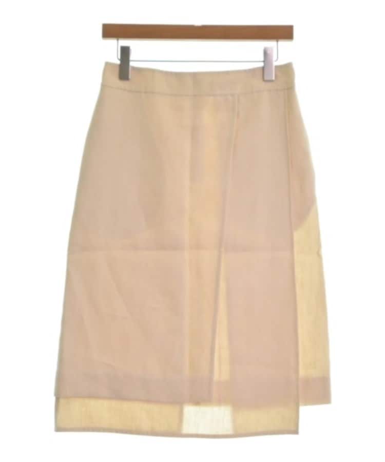 ラグタグ(RAGTAG)のJIL SANDER ジルサンダー レディース ひざ丈スカート サイズ：32(XXS位) ベージュ