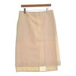 ラグタグ(RAGTAG)のJIL SANDER ジルサンダー レディース ひざ丈スカート サイズ：40(M位) ベージュ