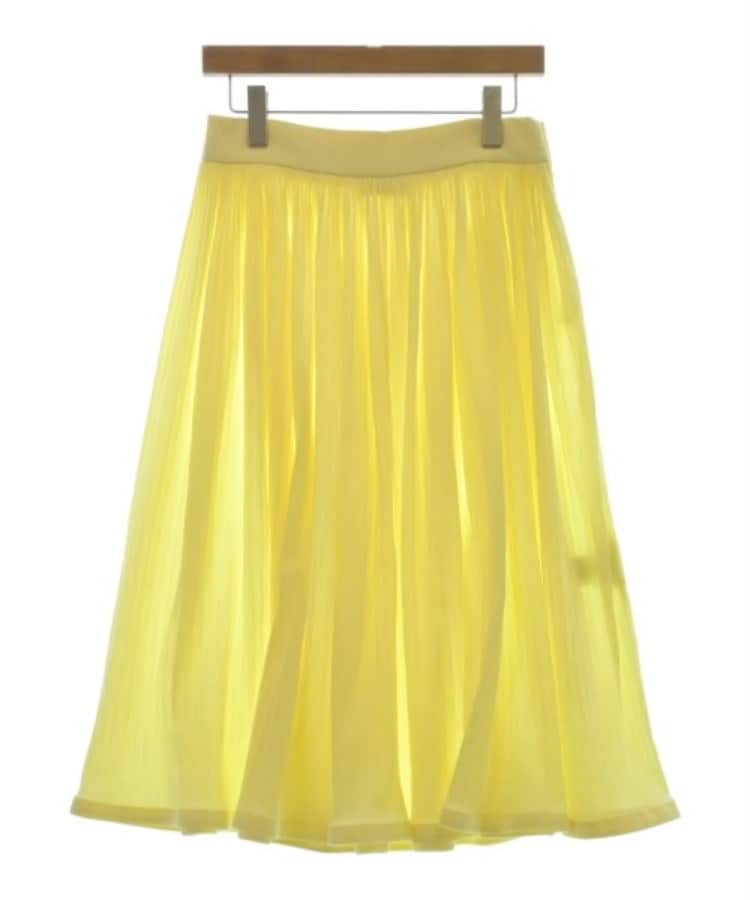 ラグタグ(RAGTAG)のJIL SANDER ジルサンダー レディース ロング・マキシ丈スカート サイズ：34(XXS位) 黄