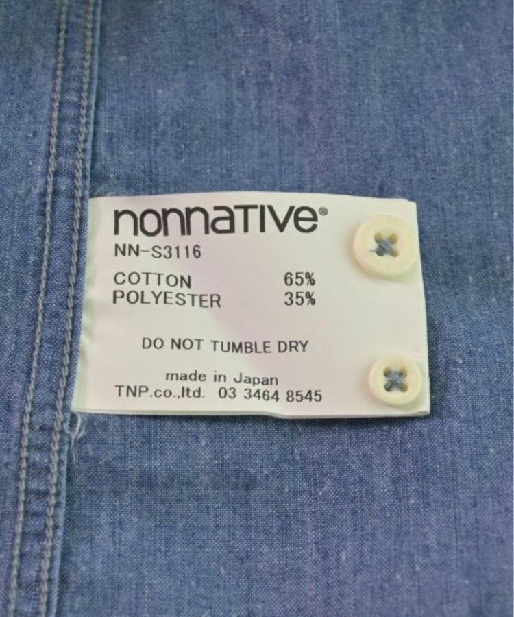 ラグタグ(RAGTAG)のnonnative ノンネイティブ メンズ カジュアルシャツ サイズ：2(M位)4